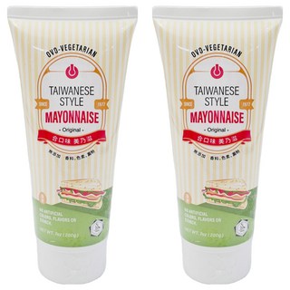 合口味 美乃滋 200g 香甜原味蛋素沙拉醬, 2條