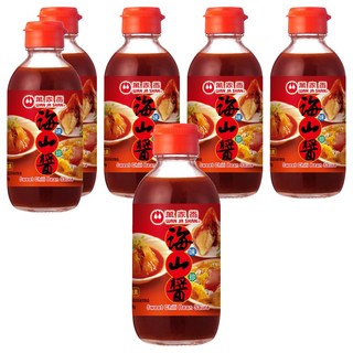 萬家香 海山醬，非基因改造黃豆製成，古早美味, 225g, 6罐