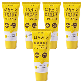 P's spa 蜂蜜護手霜, 60g, 5條