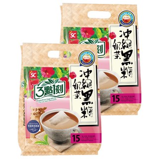 3點1刻 沖繩黑糖奶茶, 20g, 15包, 2袋