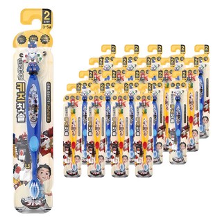 ATEX Hello Carbot衝鋒戰士公仔造型兒童牙刷 第2階段, 隨機出貨, 20個, 1個裝