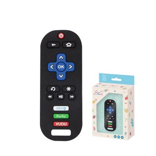 Baby Garden 咬咬派對 手握型固齒器 寶寶口腔期首選 任你咬遙控器, 單品, 黑色, 1個