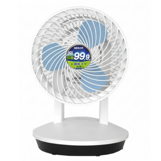 HERAN 禾聯 DC奈米銀抑菌桌上循環扇 8吋, 白色, HAF-08SH31B