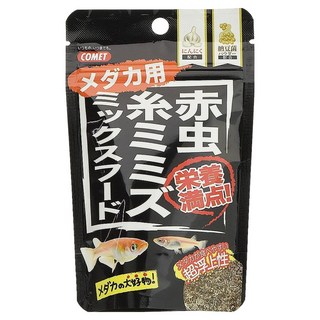 COMET 可美多 大蒜納豆菌熱帶魚乾燥赤蟲 浮上性 5g, 1包