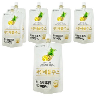 YEONDOOFARM 鳳梨汁, 100ml, 6個