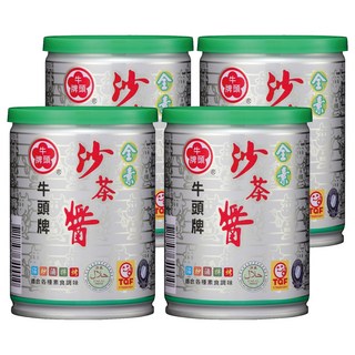 牛頭牌 沙茶醬 素食, 250g, 4罐