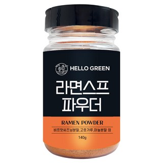 헬로우그린 라면 스프 파우더, 140g, 1개