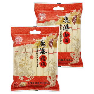 新宏 台灣鹿港麵線 全素, 1.2kg, 2袋