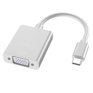 Neon 台灣霓虹 Type-C公轉VGA母轉接器, 1個, 約170mm(含兩端接頭)