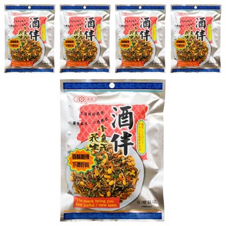惠香 酒伴小魚干花生 香辣酥脆 下酒好料 內含幸運籤, 90g, 5包