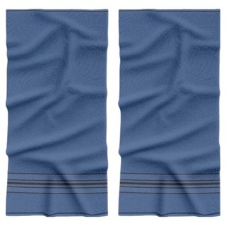 non-no 儂儂 石墨烯消臭浴巾 快乾/吸水 04-2407 136 x 67cm, 藍色, 2條