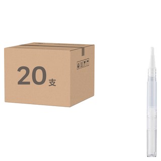 小麥購物 指緣油分裝筆 3ml, G318, 20支
