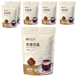 糖鼎 黑糖烏龍 Oolong tea Brown Sugar 黑糖磚 獨立包裝, 6袋, 30g