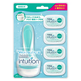Schick舒適牌 女除毛刀 敏感肌 初次除毛簡單上手 安心不刮傷, 1組