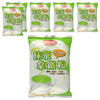 貝妮 抹茶拿鐵粉 袋裝 紐西蘭進口奶粉 冷熱皆宜, 1kg, 1包, 6包