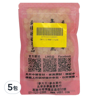 雪蓮片 (皂角米), 150g, 天然食材, 高泡發率, 5包