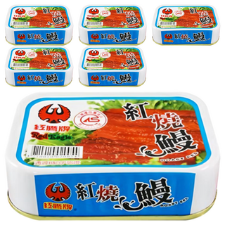 紅鷹牌 紅燒鰻罐頭 100g, 6罐