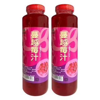 埔里鎮農會 蔓越莓汁, 800g, 2瓶