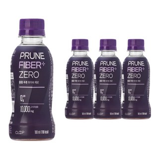 Cloop 黑棗纖維Zero飲, 180ml, 4瓶