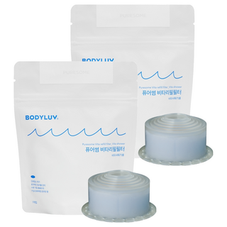 퓨어썸 비타 샤워기 리필필터, 2개, 퓨어소피향