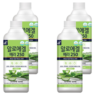 doctor plus 原味蘆薈凝膠250汁, 1L, 4瓶