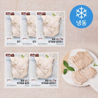 곰곰 오리지날 닭가슴살 슬라이스 (냉동), 100g, 1개입, 5개