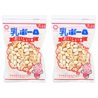 旺揚 乳兒蛋酥 7個月以上, 牛奶, 90g, 2包