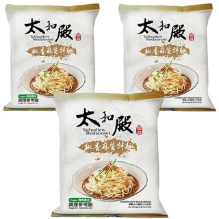太和殿 椒香麻醬拌麵 172g, 濃郁醬汁, Q彈有勁, 方便料理, 3包