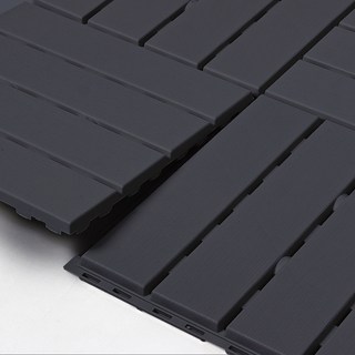 橄欖色拼裝地板磚灰色, 20入