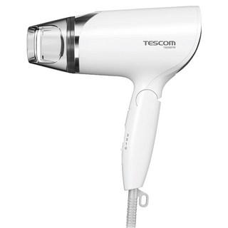 TESCOM 大風量負離子吹風機 TID292TW 1500W 速乾 附保濕風罩, 白色