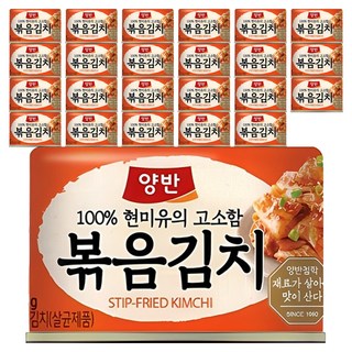Dongwon 東遠 Yangban 兩班 炒泡菜罐頭, 160g, 24罐
