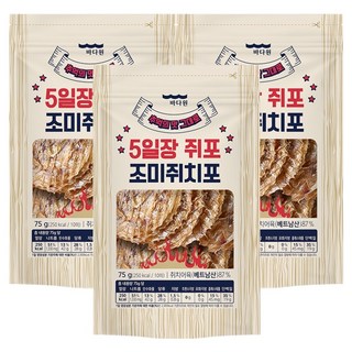 Badawon 5天市場mousepo 10p, 75g, 3包