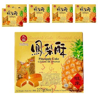 九福 鳳梨酥 227g, 台灣伴手禮, 6盒
