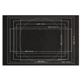 FANCY LIFE 2000片拼圖收納毯, 黑色, 1片