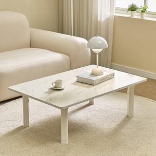 아이캔컴퍼니 국내생산 E0 LPM 4단 높이조절 베이직 접이식 테이블, 마블