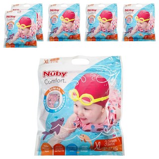 Nuby 游泳尿布褲 女童用 93095 12~17kg, XL, 18片