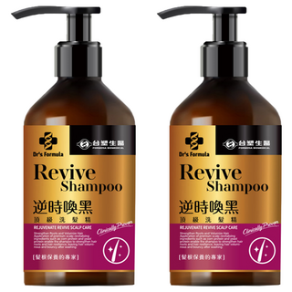 台塑生醫 Dr's Formula 逆時喚黑頂級洗髮精, 500g, 2瓶