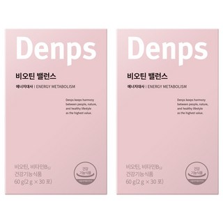 덴프스 비오틴 밸런스 30p, 60g, 2개