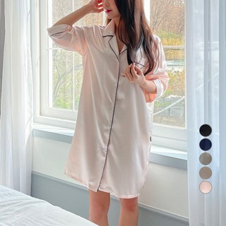 ANOTHER.D 女式一件 Chamuse 絲綢睡衣