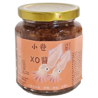 左邊口袋 小卷XO醬, 澎湖直送, 純手工現炒製作, 240g, 1罐