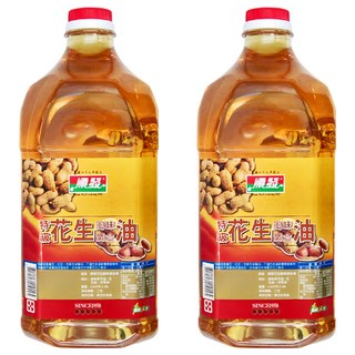 順發油品 花生風味調合油, 2.6L, 2瓶