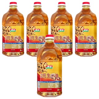 順發油品 花生風味調合油, 2.6L, 5瓶
