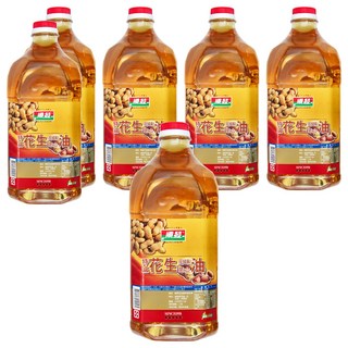 順發油品 花生風味調合油, 2.6L, 6瓶
