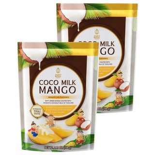 SIAM'S ROYAL 椰奶口味芒果乾 泰國製造, 108g, 2包