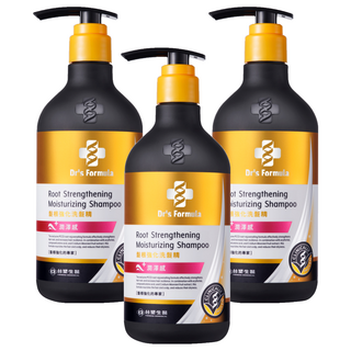 台塑生醫 Dr's Formula 髮根強化洗髮精 潤澤感 三代, 580g, 3瓶