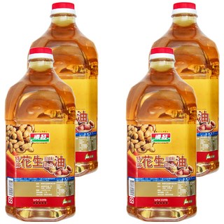 順發油品 花生風味調合油, 2.6L, 4瓶