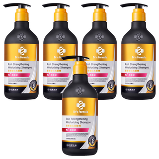 台塑生醫 髮根強化洗髮精 潤澤感 三代, 580g, 5瓶