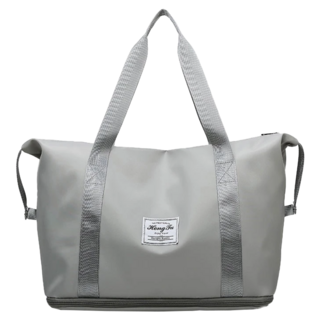 可擴充旅行袋, 煙灰色