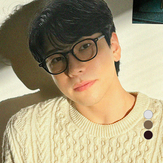 Raffident 男女通用 薄款牛角框眼鏡 Rio