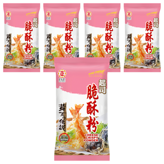 日正食品 起司脆酥粉, 500g, 5包